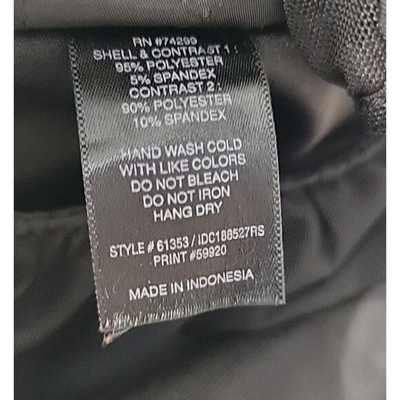 En Focus Studios Maxi Dress Womens 4 Black Silver Shimmer Floral Mesh Sleeveless - Picture 12 of 13